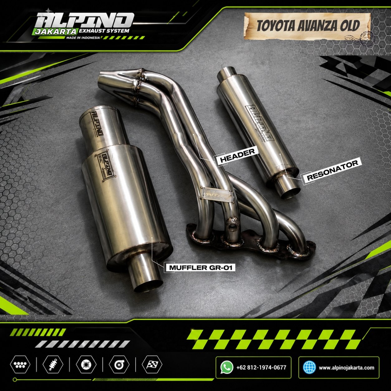 Knalpot Avanza
